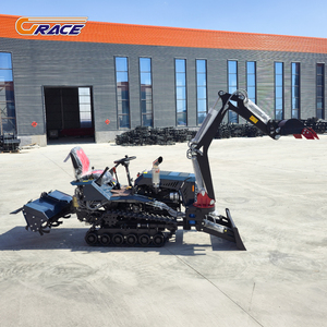 Crawler Tractor Euro5 25HP 35HP Farm Mini Tractor Farming Equipment Agricultural Cultivator Machine Crawler Tractors Cultivators - Product Image 3