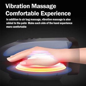 Terapia eléctrica de calefacción Masajeador de manos Acupresión vibratoria Usable para <span class=keywords><strong>tratamiento</strong></span> de Palma y muñeca - Product Image 3