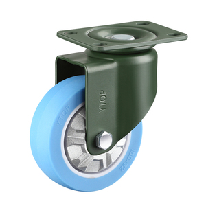 2023 New China Hersteller 2.5 3 4 5 Zoll Vorbau Rollen Dreh platte Nachlauf mit Bremse - Product Image 4