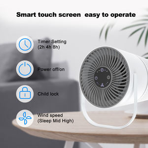 Purificateur d'air portable avec poignée de transport, style ventilateur, pour éliminer la fumée et la fumée passif - Product Image 6