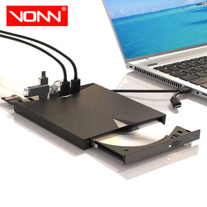 Grabadora de DVD móvil multifuncional de alta velocidad TF/CD/USB interfaz multiusos datos CD ROM UNIDAD DE DVD externa para carcasa de HDD - Product Image 1