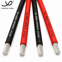 PV1-F Solarkabel 1x10mm² DC 1500V Verzinntes Kupfer Wetterfestes Photovoltaik-Kabel für Dach-Solarsysteme