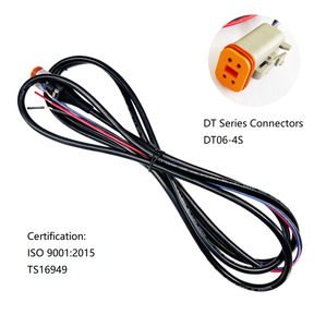 Cable de arnés de cableado automotriz con conector <span class=keywords><strong>DT</strong></span> personalizado de con enchufe <span class=keywords><strong>DT</strong></span> - Product Image 6
