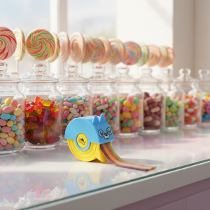 เยลลี่รสเปรี้ยวผลไม้หลากสีรุ้งแบบห่อแยกสำหรับเด็กชายและเด็กหญิง - Product Image 3