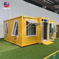 Maison préfabriquée extensible en conteneur de 20 pieds et 40 pieds, prête à être expédiée, structure en acier préfabriquée à vendre, maison portable, casa portable