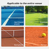 Balles de tennis professionnelles Jusain Padel-Caoutchouc résistant à l'élasticité élevée écologique 145-150cm rebond 130g poids pour l'entraînement au jeu