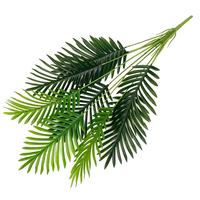 Tanaman Buatan Tropis Realistis, Daun Hijau Lebat, Perawatan Rendah, Dekorasi Dalam & Luar Ruangan