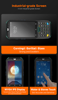 Terminal POS Portátil Industrial Resistente NORGEE Modelo 4, Octa-core, Pantalla de 4 Pulgadas, Escáner Inalámbrico de Códigos QR 2D, IP67 Robusto