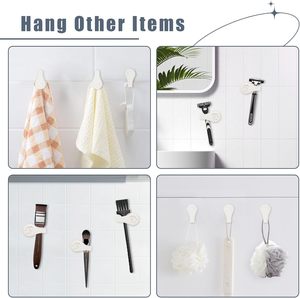 YDS Clips magnétiques en silicone <span class=keywords><strong>pour</strong></span> <span class=keywords><strong>rideau</strong></span> <span class=keywords><strong>de</strong></span> <span class=keywords><strong>douche</strong></span>, auto-adhésifs, coupe-vent, anti-éclaboussures, <span class=keywords><strong>pour</strong></span> maintenir le <span class=keywords><strong>rideau</strong></span> <span class=keywords><strong>de</strong></span> <span class=keywords><strong>douche</strong></span> fermé, clips <span class=keywords><strong>de</strong></span> fixation - Product Image 4