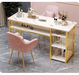 Meubles de <span class=keywords><strong>salon</strong></span> de luxe légers en promotion : Tables de manucure avec tiroirs pour <span class=keywords><strong>salon</strong></span> de beauté et nail art - Product Image 5