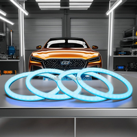 Phares LED RGB Anl Eyes pour BMW E30 E32 E34 Compatible Color-Changing Light