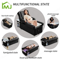 Fauteuil de lavage de cheveux et de spa OEM/ODM pour usine, table de massage thaïlandais pour les pieds, lit de pédicure et de shampoing