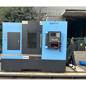 Tour CNC TCK56Y avec diamètre de balayage de 560 mm, broche A2-8, moteur 11 kW 3000 tr/min, déplacement vertical de 650 mm, outils motorisés et prix réduit par niveaux - Product Image 2