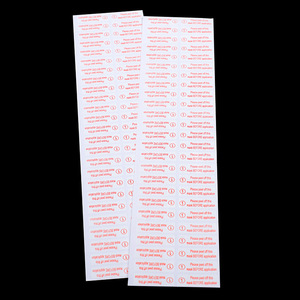 Mobile <b>Phone</b> Screen <b>Protector</b> PET Film Bubble Free Easy Peel Adhesive Label Red Blue 1.2 Size For Mobile Devices - Product Image 2
