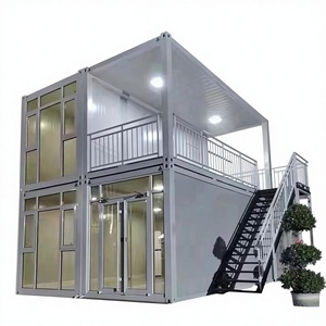 Maison conteneur pliable en Z, étanche, ignifuge, préfabriquée et portable - Product Image 2
