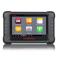 AUTEL MaxiDAS DS808 Kit Alat Diagnostik Tablet Android Set Lengkap dengan Pengkodean Injektor dan Pengkodean Kunci Data Langsung Tes Aktif