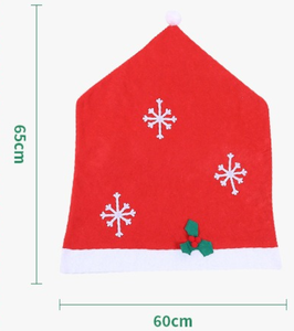 Coprisedie in Feltro <span class=keywords><strong>per</strong></span> Decorazioni Natalizie e Cene Festive - Product Image 3