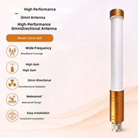 Antenne extérieure omnidirectionnelle en fibre de verre dorée 2.4G 5.8G 433MHz 4G 5G à gain élevé N Mâle pour WiFi et station de base LoRa