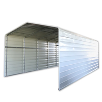 10*15 FT robuste métal véhicule abri abri de voiture auvent protection Garage ombre pour bateaux Automobiles camions Nature pression