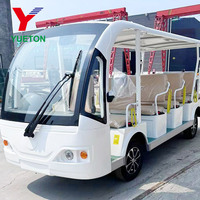 Bus électrique de tourisme de haute qualité, directement de l'usine, logo personnalisé OEM, prix bas pour les attractions touristiques