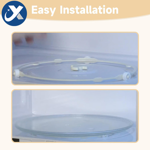 Anneau de <span class=keywords><strong>plateau</strong></span> tournant pour four à <span class=keywords><strong>micro</strong></span>-ondes électrique, support de <span class=keywords><strong>plateau</strong></span> inférieur en <span class=keywords><strong>verre</strong></span> de type Y <span class=keywords><strong>Samsung</strong></span>, pièces durables de haute qualité - Product Image 6