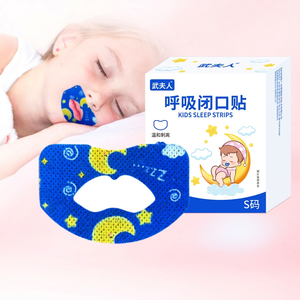 Kids <b>Sleep</b> Strips <b>Sleep</b> Improving Anti Open Snoring Mouth Closing <b>Stickers</b> Night Nasal Breathing Patches for Children - Product Image 1