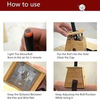 Vente directe usine : Bâtonnets de moxa sans fumée pour moxibustion