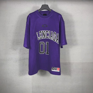Maglia da basket Paris New <span class=keywords><strong>B</strong></span> Brand Co-branded 01 in cotone, ricamata e stampata, casual, ampia, senza colletto - Product Image 4
