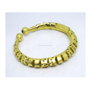 High Quality Hot Sale Bangle Gold Plated Wrapped Cuff Bracelet - Product Image 5