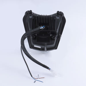 Pour KTM 690 SMC-R SMCR Enduro 2019-2023 phares avant LED faisceau Hi/Lo yeux d'ange phare LED <span class=keywords><strong>accessoires</strong></span> de vélo de saleté 2025 - Product Image 4