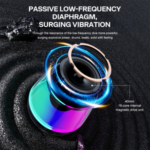 Bán buôn RGB ánh sáng không Dây Super Bass điện thoại từ đứng Dung lượng pin lớn Loa <span class=keywords><strong>bluetooth</strong></span> di động - Product Image 4