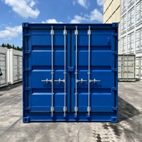 Conteneur maritime sec empilable haute résistance de 20 pieds (20GP) à ouverture latérale complète, design personnalisable, certifié ISO9001, capacité de 32 CUM, DFC