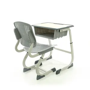 Elementary Classroom Furniture College Student Study Desk And Chair One-stop School Sets Solution