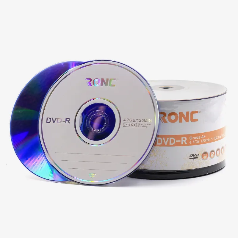 Giá Bán Buôn Ronc/OEM Thương Hiệu Trống DVD 4.7GB Dung Lượng DVD-R