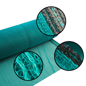 Factory Direct Sales Exporters for HDPE + UV Stabilized <b>Green</b> Round Wire Shade <b>Net</b> 1.83x5.1m for Scaffold Construction - Product Image 2