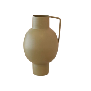 Hot Trending Modern Design Powder Coated Metal Flower Vase with Handle for Wedding Home Living Room Table <b>Top</b> Office Decorations - Product Image 5