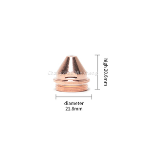 Boquilla de plasma de cobre consumible de corte por plasma YK200H de alta calidad para antorcha YK200 modelo YK200103 - Product Image 3