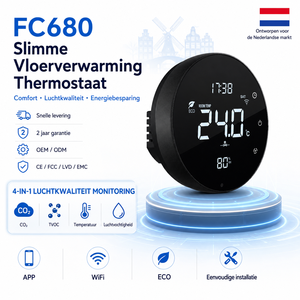 Chaudière à gaz électrique à économie d'énergie pour chauffage par le sol, <span class=keywords><strong>thermostat</strong></span> intelligent Wi-Fi pour <span class=keywords><strong>radiateur</strong></span> de salon - Product Image 1