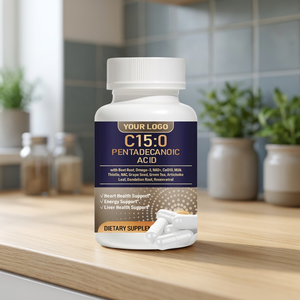 Cápsulas de Suplemento Herbal Natural de Ácido Pentadecanoico 15 en 1 para Longevidad y Salud del Hígado para Adultos y Mujeres Embarazadas - Product Image 3