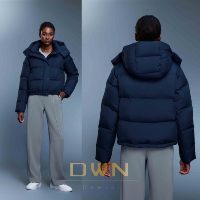 90% blanc vers le bas détachable à capuche veste pour femmes épais hiver chaud bouffant manteau Nylon réversible haut support grande taille étanche