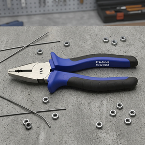 CR-MO <b>Long</b> <b>Nose</b> Pliers with 2K grip - Product Image 1