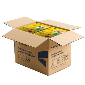 Hoja adhesiva <span class=keywords><strong>de</strong></span> vinilo brillante <span class=keywords><strong>de</strong></span> inyección <span class=keywords><strong>de</strong></span> tinta <span class=keywords><strong>de</strong></span> Color resistente al agua, paquete personalizado, papel adhesivo <span class=keywords><strong>de</strong></span> vinilo imprimible para impresora láser <span class=keywords><strong>de</strong></span> inyección <span class=keywords><strong>de</strong></span> tinta - Product Image 3