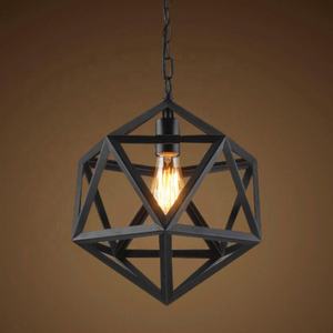 Plafonnier LED en fer de style industriel, Europe du Nord, ancien, intelligent, café, décoration intérieure pour le jardinage et la décoration de la maison - Product Image 2