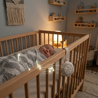 Machine à bruit blanc pour le sommeil des bébés, musique apaisante, aide les nourrissons à s'endormir dans le berceau, compagnon apaisant pour l'heure du coucher des nouveau-nés