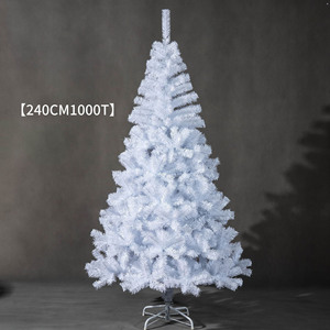 Nhà Máy Bán Buôn Chất Lượng Cao 150Cm 180Cm 210Cm 240Cm Đầy Đủ Pe Trang Trí Màu Trắng Cây Giáng Sinh - Product Image 3