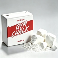 56g Blocs de craie blanche pour l'escalade, le bouldering et la mise en place de tracés sur mur, pour une meilleure adhérence, recharge pour sac de transport, usage intérieur