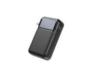 Banque d'alimentation portable ultra-mince tendance avec écran LED miroir, batterie Li-Polymère 10000mAh, entrée Micro USB, double sortie USB 10W
