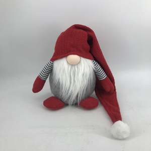 Ornamento de Papá Noel de 40 pulgadas, elfo de Navidad, grande, clásico, rojo - Product Image 2