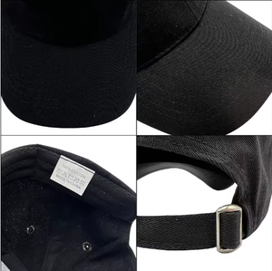 Casquette de baseball CMAX à visière plate, 6 panneaux, unisexe, style hip-hop, protection solaire extérieure, logo personnalisable brodé - Product Image 4