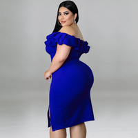 Robe mi-longue décontractée grande taille à pois, style artistique estival, coupe ajustée